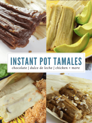 6 Tamales for your Instant Pot