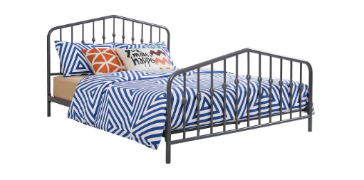 Queen Metal Bed just $76 + FREE Shipping
