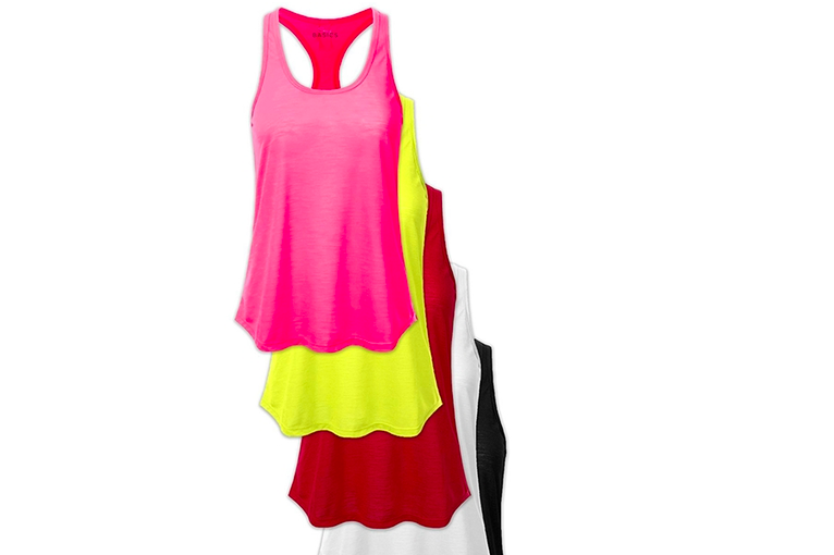 5 pk Women’s Active Racerback Tanks $21 + FREE Shipping