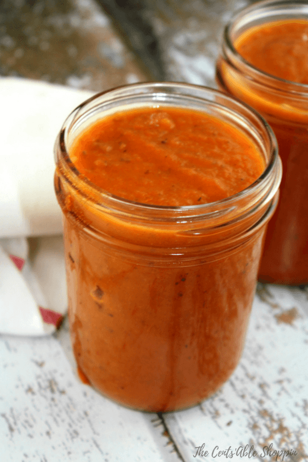 A rich, flavorful basic marinara sauce that uses fresh tomatoes. A wonderful way to use up an abundance of tomatoes from the garden.