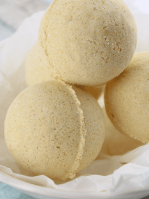 Turmeric Lime Bath Bombs