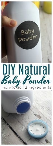 Natural Baby Powder DIY