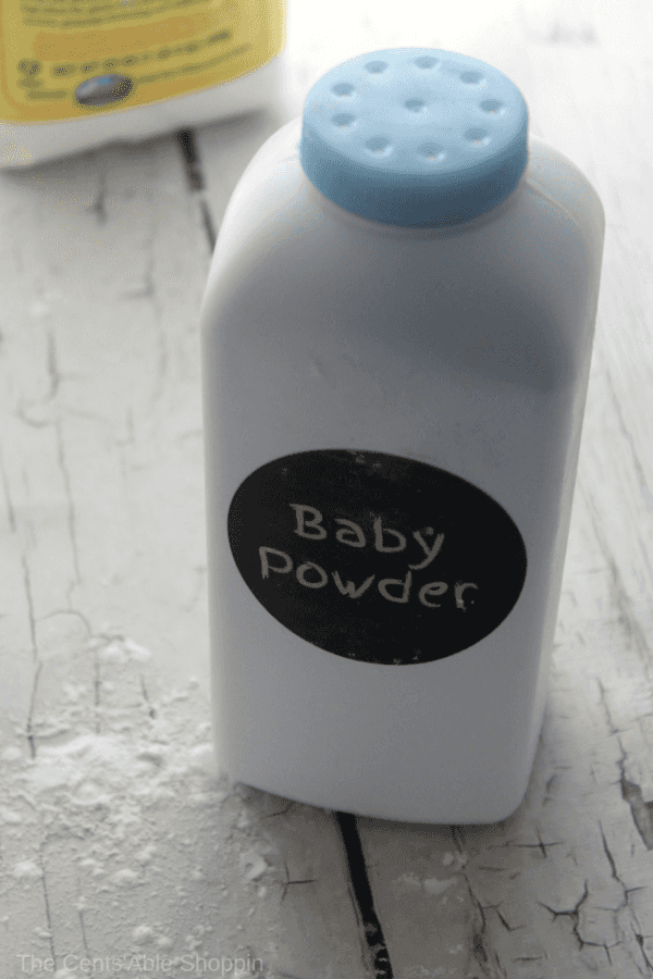 All Natural Homemade Baby Powder