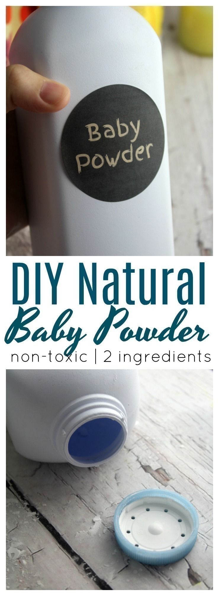 All Natural Homemade Baby Powder