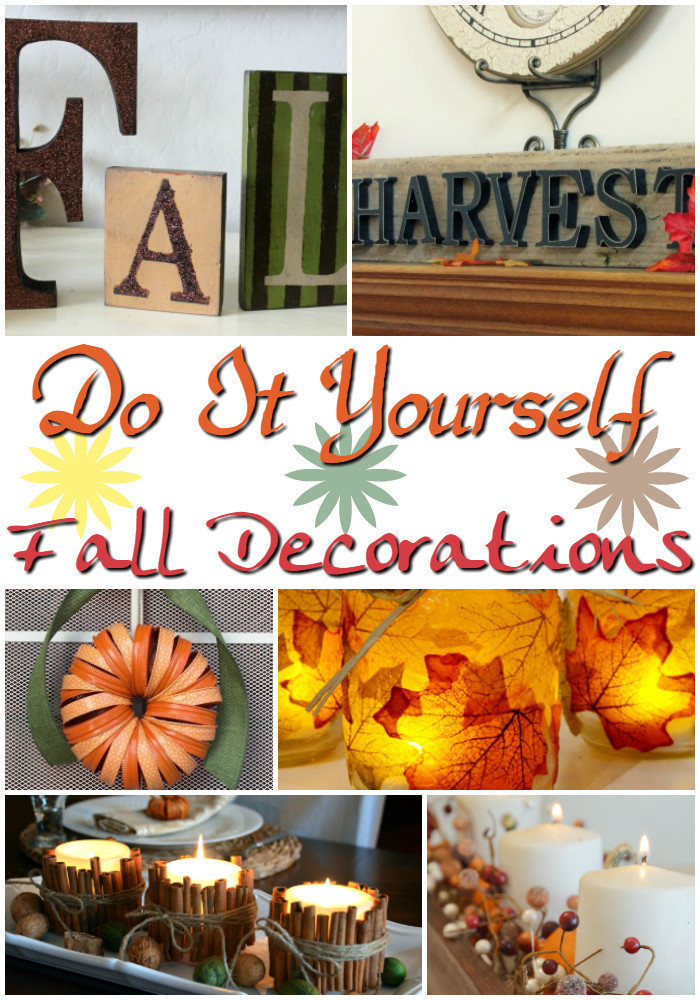 Celebrate fall with over a dozen easy DIY fall decorations! #crafts | #fall | #DIY