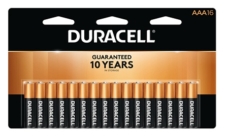 OfficeMax: Duracell AA or AAA 16 pk Batteries $.01