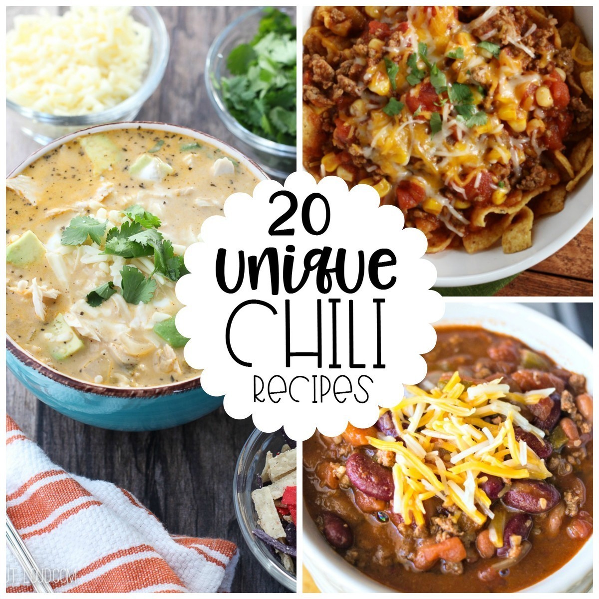 When cooler weather hits, chili and soups are a definite *must*!  Incorporate any of these 20 unique chili recipes into your next dinner meal!  #chili | #soup