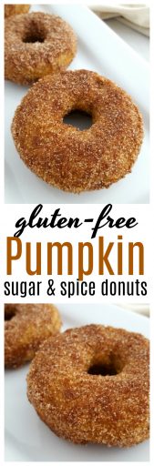 Gluten-Free Pumpkin Donuts