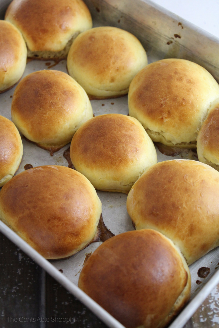 A foolproof recipe for soft homemade hamburger buns made in just 45 minutes! #bread #yeast #rolls