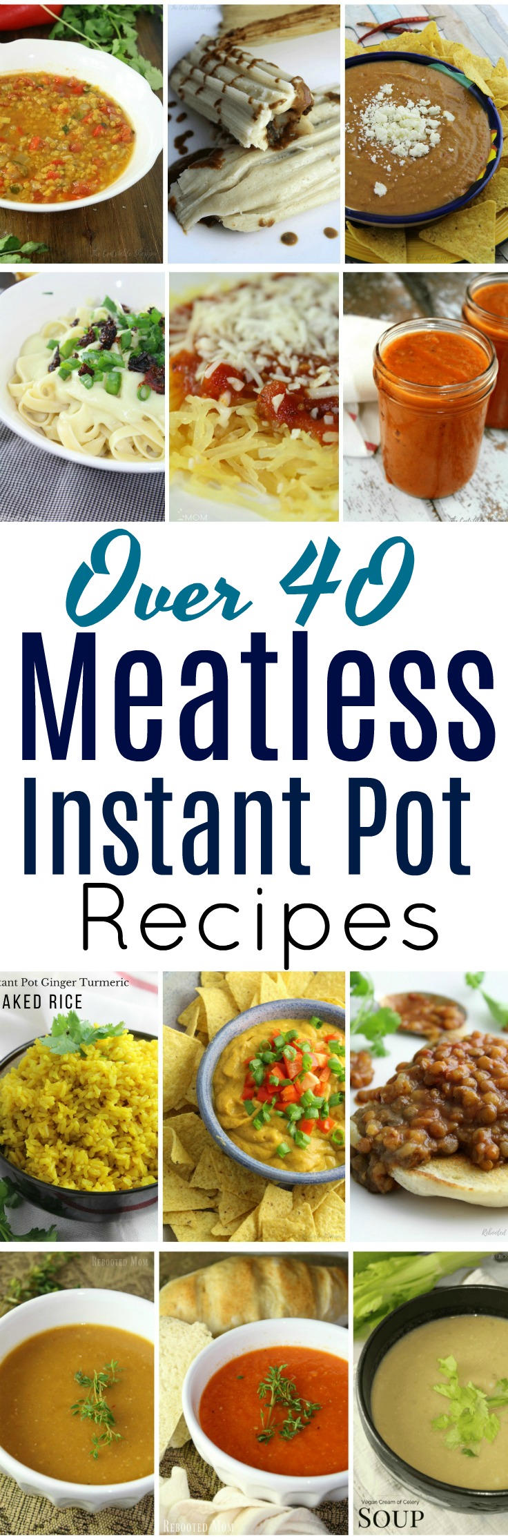 Over 40 Meatless Instant Pot Recipes | The CentsAble Shoppin