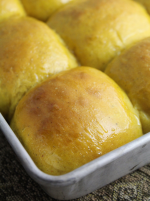 Pumpkin Dinner Rolls