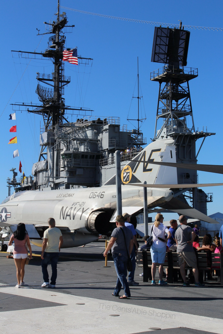 The U.S.S. Midway was America's longest-serving aircraft carrier of the 20th century. It is now docked in San Diego and is a once-in-a-lifetime experience. 