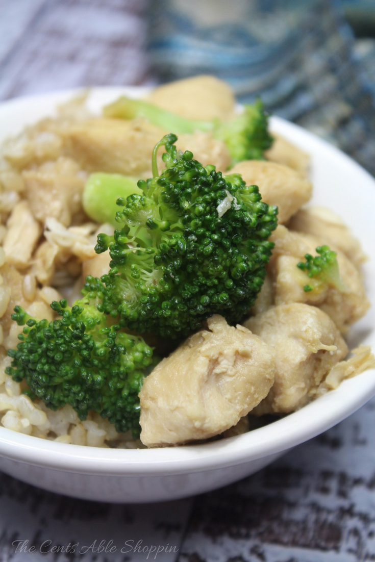 A quick and healthy Instant Pot recipe for chicken and broccoli that will have your family asking for seconds! #InstantPot #Chicken #Broccoli
