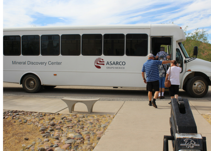 The ASARCO Mineral Discovery Mine just south of Tucson is the largest open-pit copper mine in Arizona that is available for public tours (without reservation). It's an incredible learning opportunity for people of all ages! #Arizona #RoadTrip #ASARCO #CopperMine #Tucson