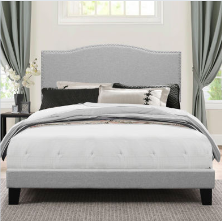 JCPenney: Queen Upholstered Bed $199 + FREE Shipping
