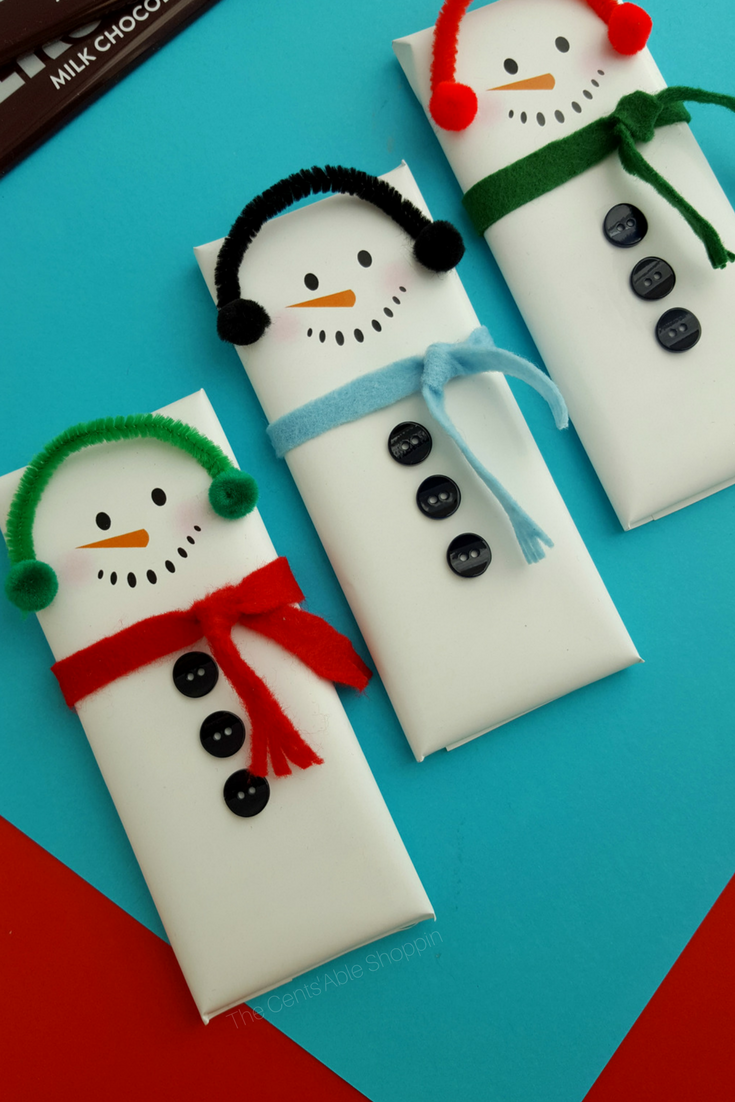 Printable snowman candy bar wrapper template alernasskills