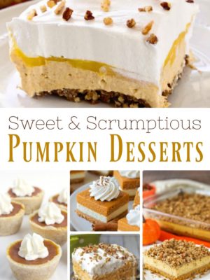 Sweet and Scrumptious Pumpkin Desserts