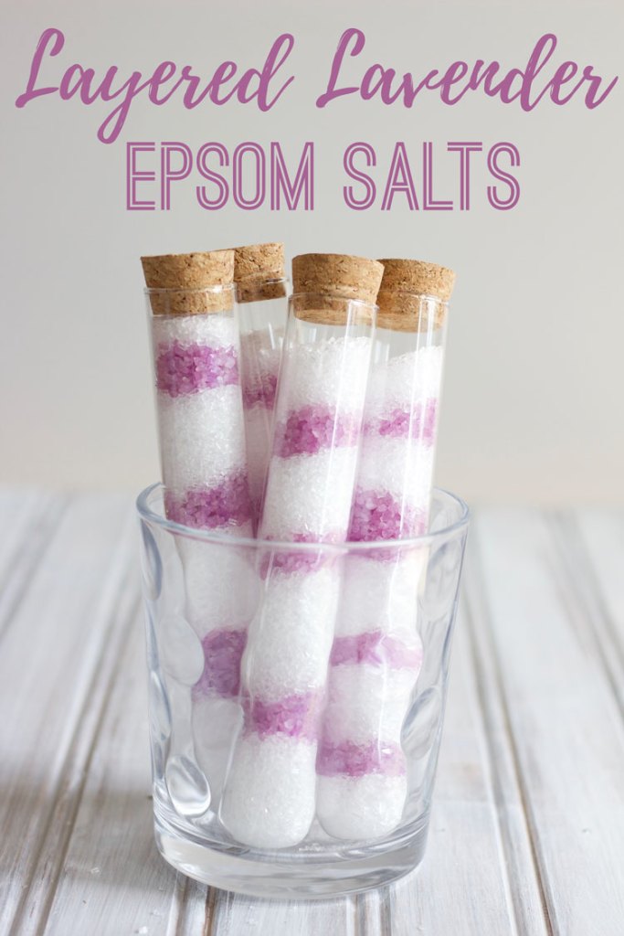 Layered Lavender Epsom Salt - Nikki's Place