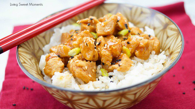 Asian Sesame Instant Pot Chicken - Living Sweet Moments