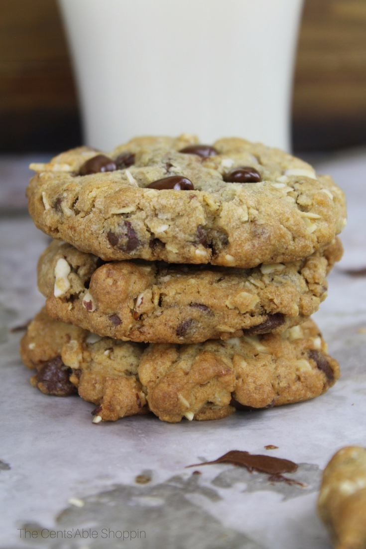 Chewy Jumbo Chocolate Chip Cookies