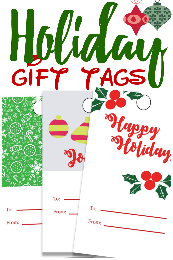 Printable Holiday Gift Tags | The CentsAble Shoppin