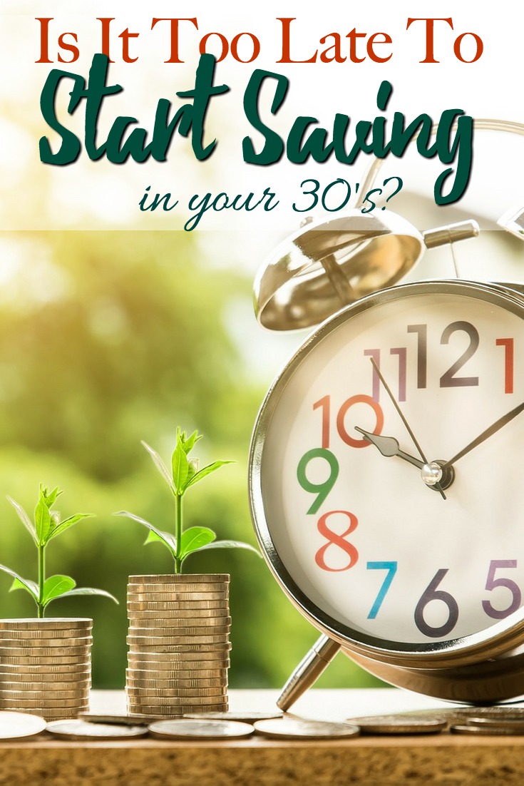 If you missed the opportunity to start saving in your 20's, don't worry. It's definitely not too late to start saving in your 30's with these tips.