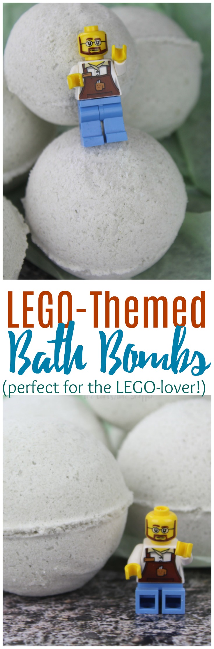 These DIY LEGO Bath Bombs are fun and simple to make. These bath bombs will knock your kids socks off when they see what's inside!