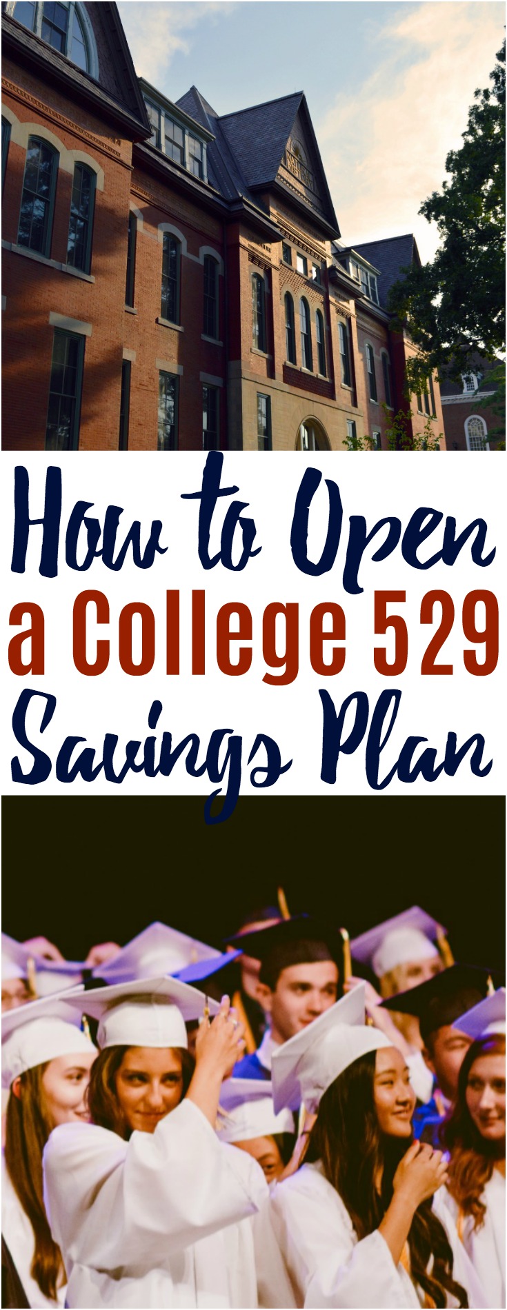 A College 529 plan is a wonderful vehicle to help you save for your child's college. Take these 5 simple steps to help you open a College 529 plan for your child and start saving. #collegesavings #finance #529plan #budget #finance #savingmoney #investing