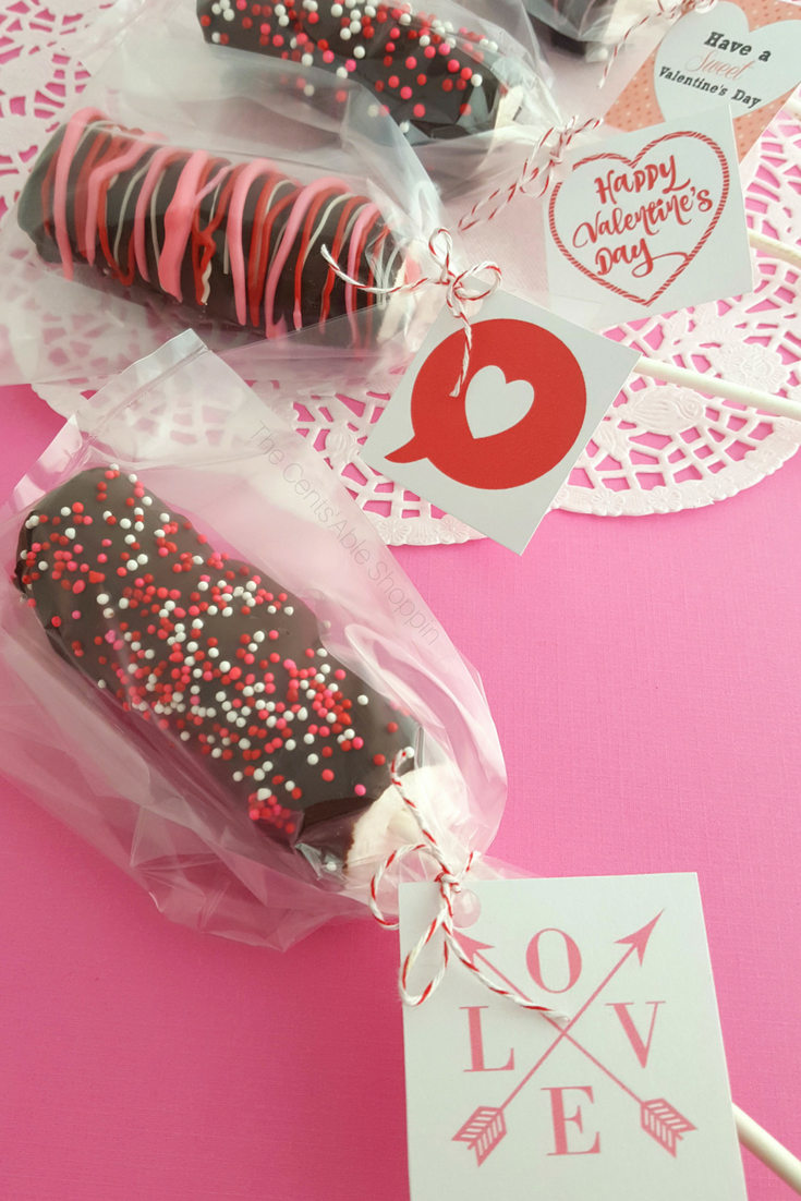 Valentine Marshmallow Pops