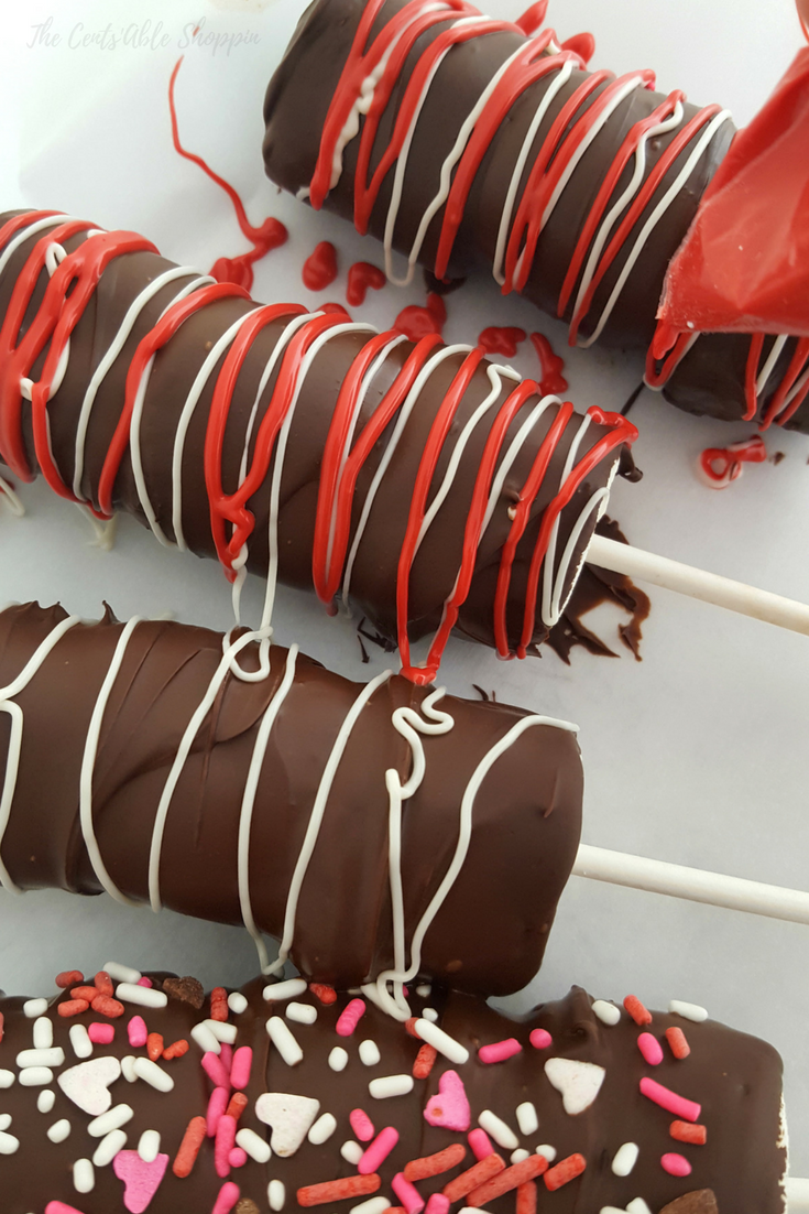 Valentine Marshmallow Pops