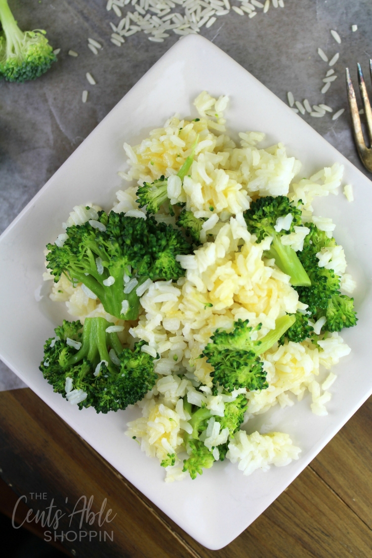 Combine simple, healthy ingredients to make this delicious Cheesy Broccoli and Rice in under 20 minutes using your Instant Pot!