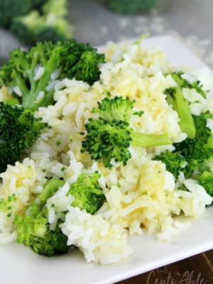 Instant Pot Cheesy Broccoli and Rice