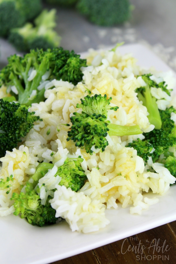 Combine simple, healthy ingredients to make this delicious Cheesy Broccoli and Rice in under 20 minutes using your Instant Pot!