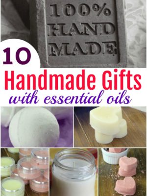 10 Handmade Gifts with Essential Oils