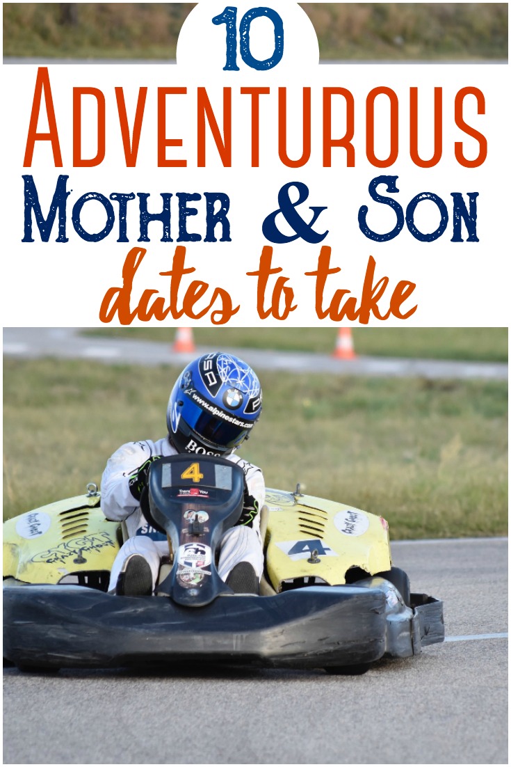 Kids grow so fast - it's important that you hang out with your son frequently. Here are ten adventurous mommy & son date ideas. #date #mommyson #mothersondatenight #dateideas #kids #parenting