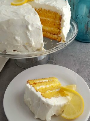 Gluten Free Lemon Dream Cake