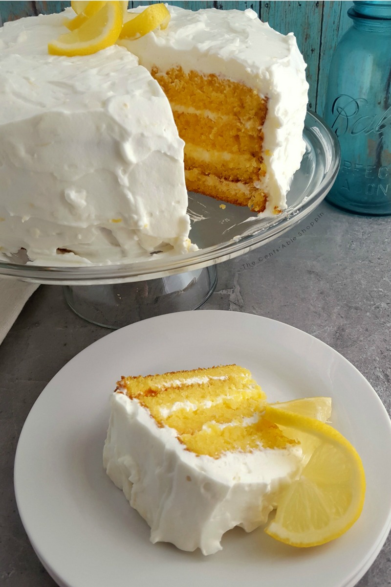 This light and fluffy Lemon Dream Cake is the perfect gluten-free dessert to welcome spring and is the perfect way to celebrate a birthday!