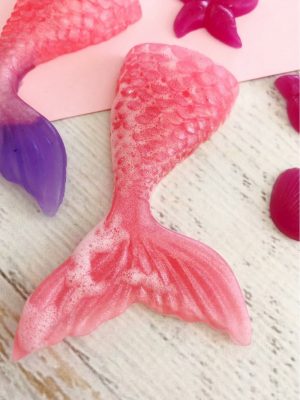 DIY Mermaid Tail Soaps