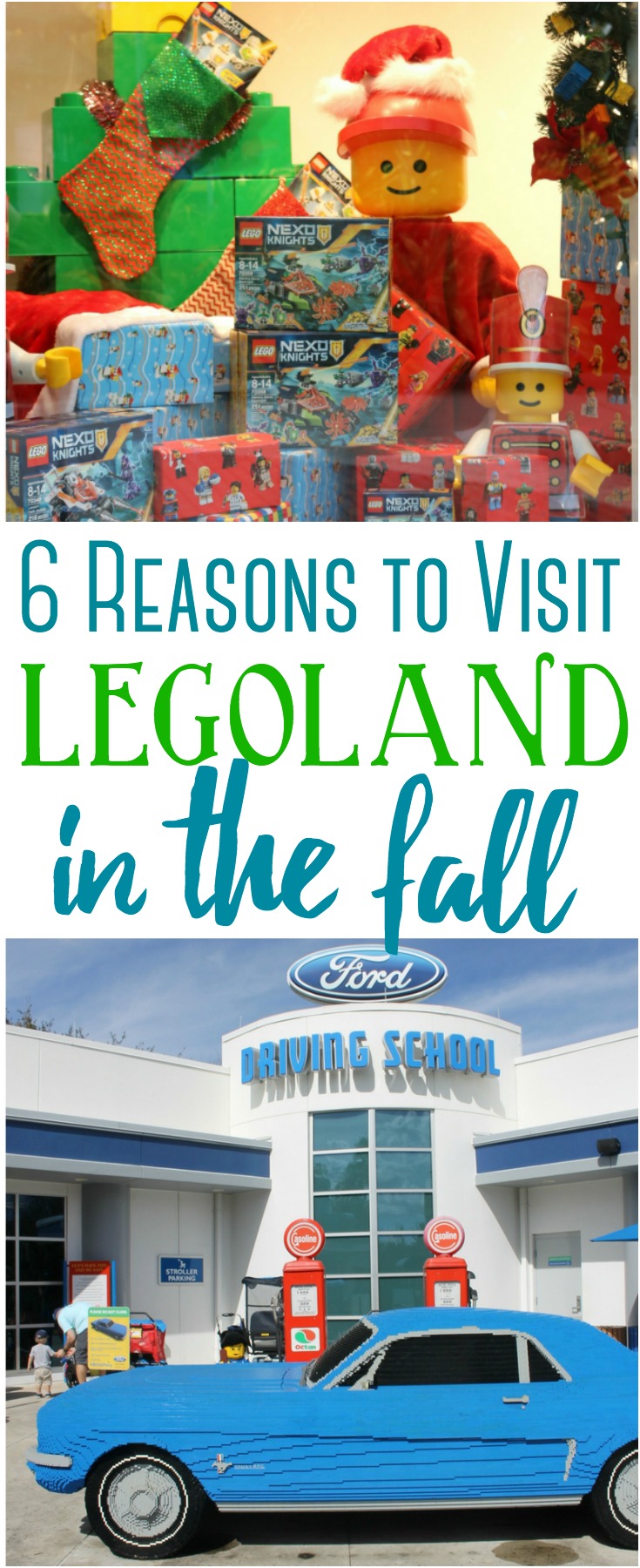LEGOLAND is a popular tourist destination for families with small children. Here are 6 reasons you may want to visit LEGOLAND in the fall! 