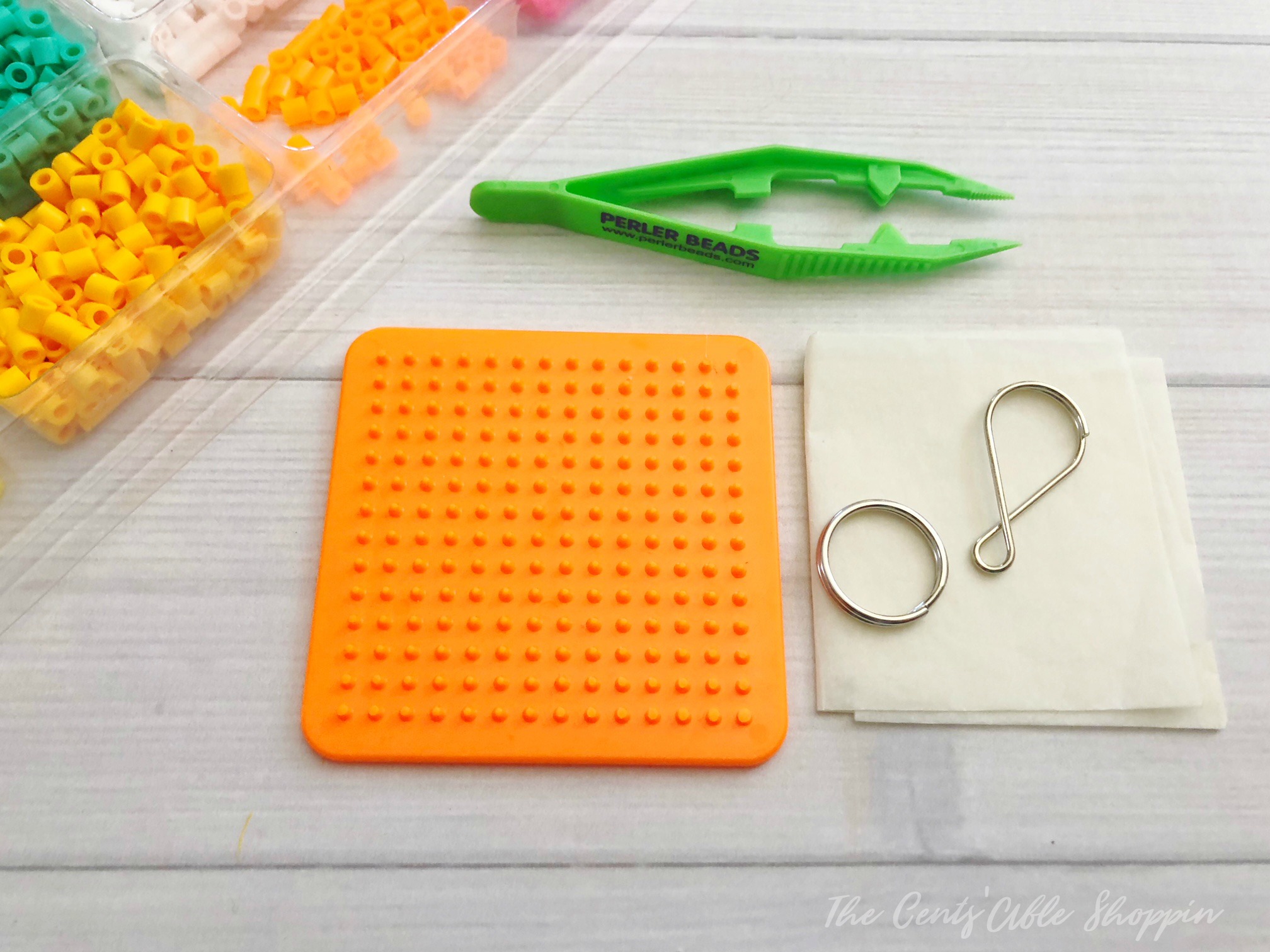 DIY Perler Bead Key Chain Kit 