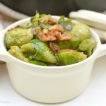 Keto Brussels Sprouts in Pecan Butter