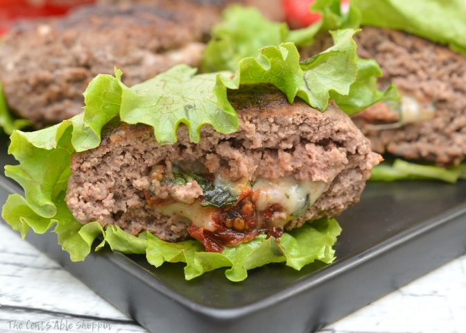 These simple and delicious Keto Caprese Stuffed Burgers are not only low carb, they are also rich in flavor and perfect for your next meal!