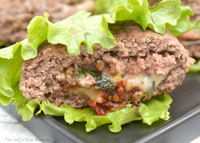 These simple and delicious Keto Caprese Stuffed Burgers are not only low carb, they are also rich in flavor and perfect for your next meal!
