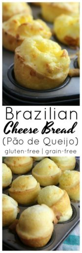 Brazilian Cheese Bread (Pão de Queijo)