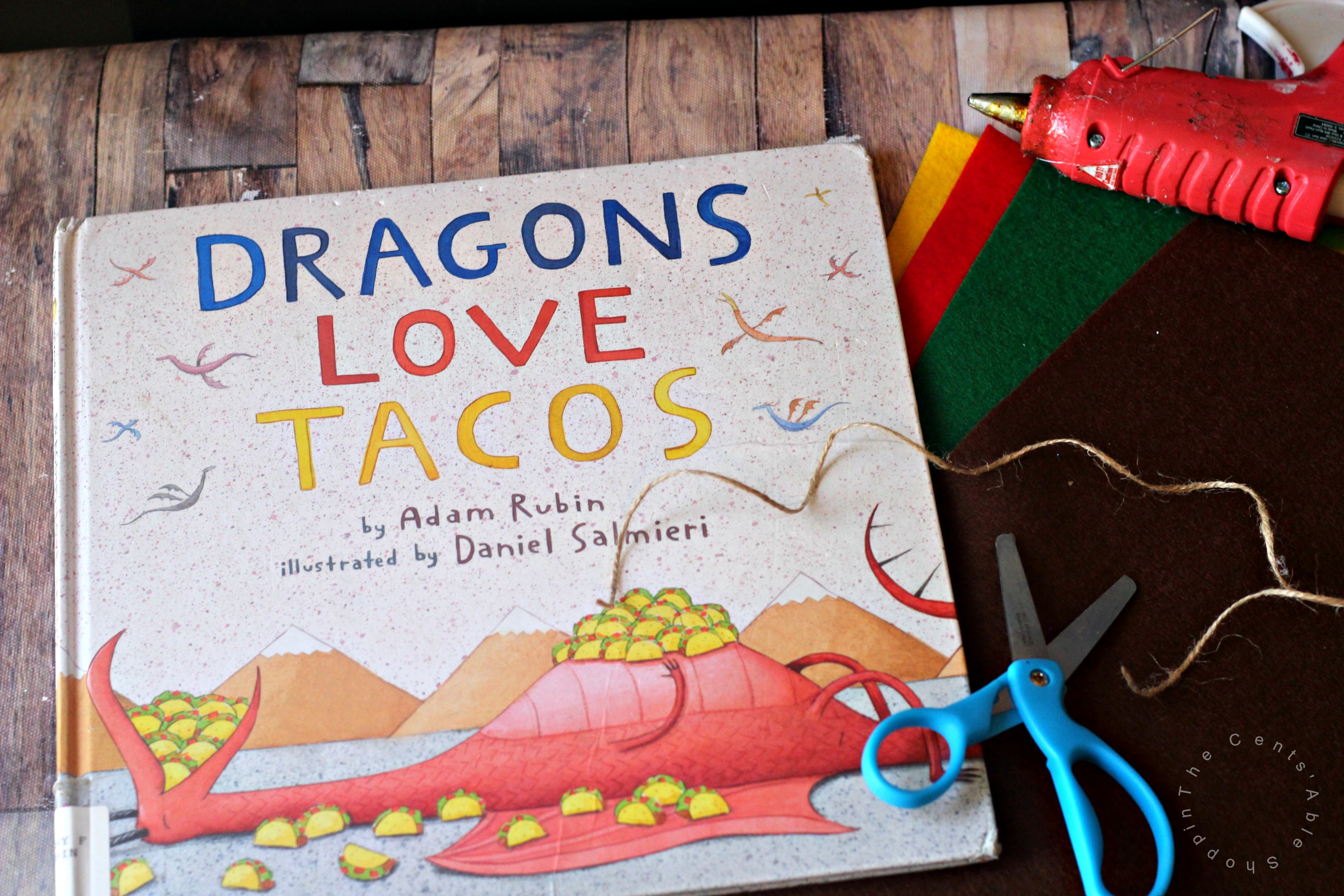 Dragons Love Tacos is a fun book about dragons who love to eat tacos. This Dragons Love Tacos Christmas Ornament is a fun complement to a wonderful story!