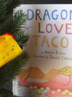 Dragons Love Tacos Christmas Ornament