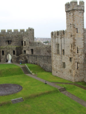 Touring Caernarfon Castle North Wales