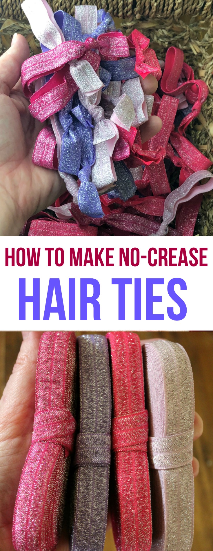 How to Make No-Crease Hair Ties | The CentsAble Shoppin