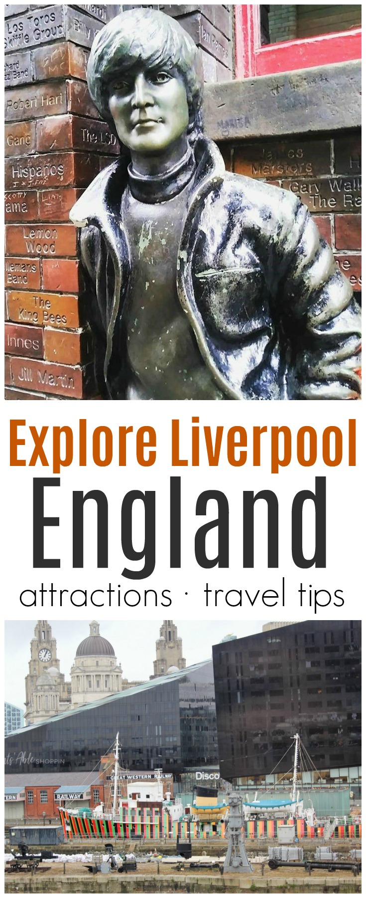 Explore Liverpool, England! Beatles fans flock to this beautiful city for its musical culture and nightlife - there's so much to see and do!  #Liverpool #England #UnitedKingdom  #travel #traveltips #getoutside