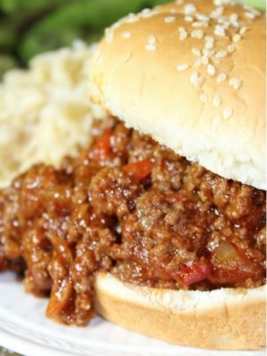 Homemade Instant Pot Sloppy Joes